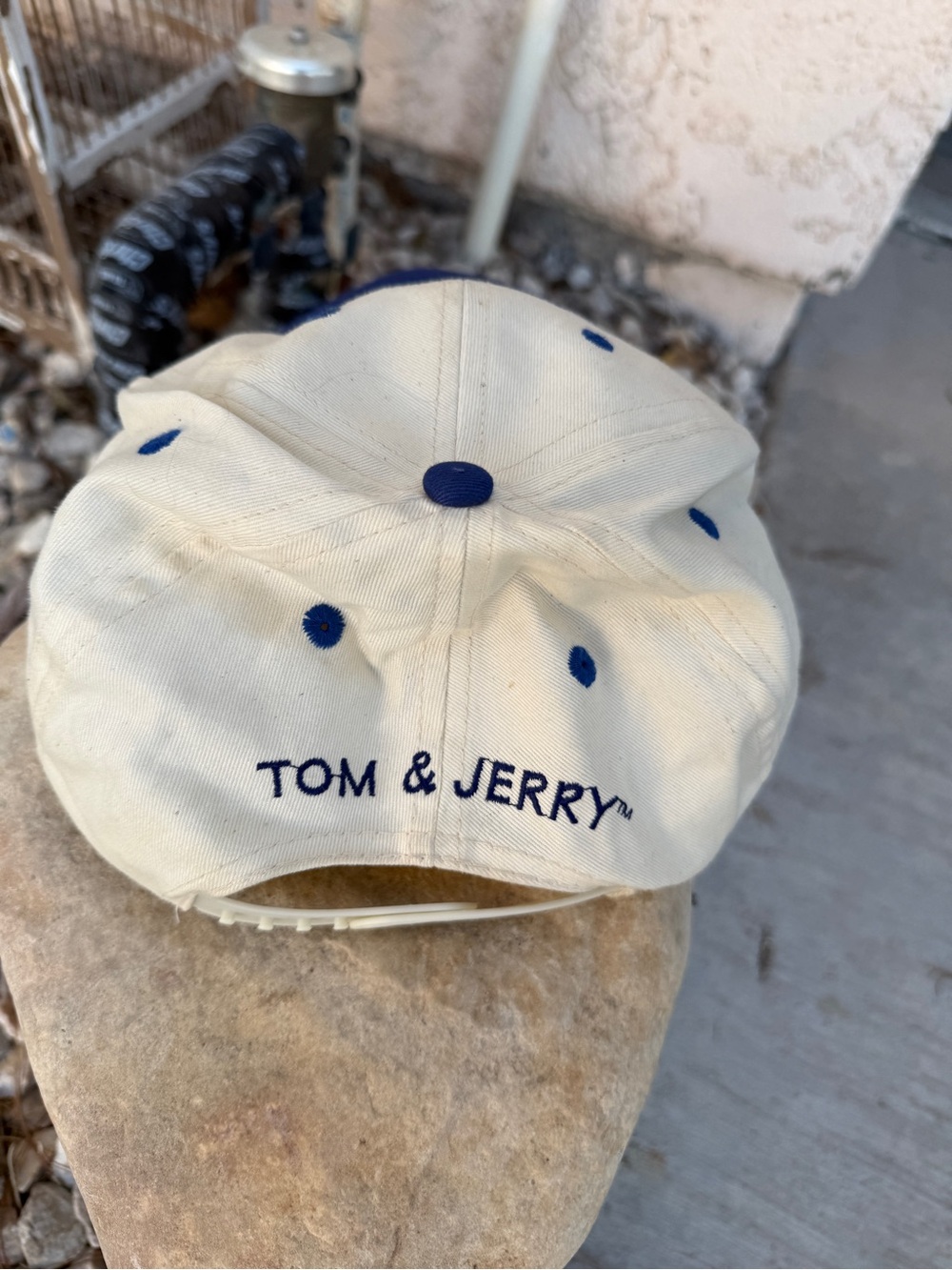 Vintage 1994 Tom & Jerry Sizzler Snapback Hat Cap - Picture 6 of 6